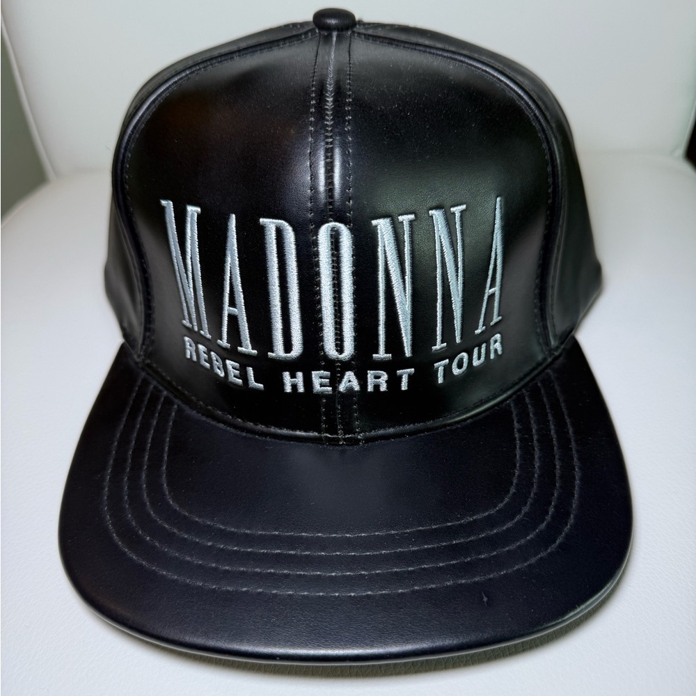 BRAND NEW - Madonna 2015 Rebel Heart Tour Hat - Adjustable Velcro - Black